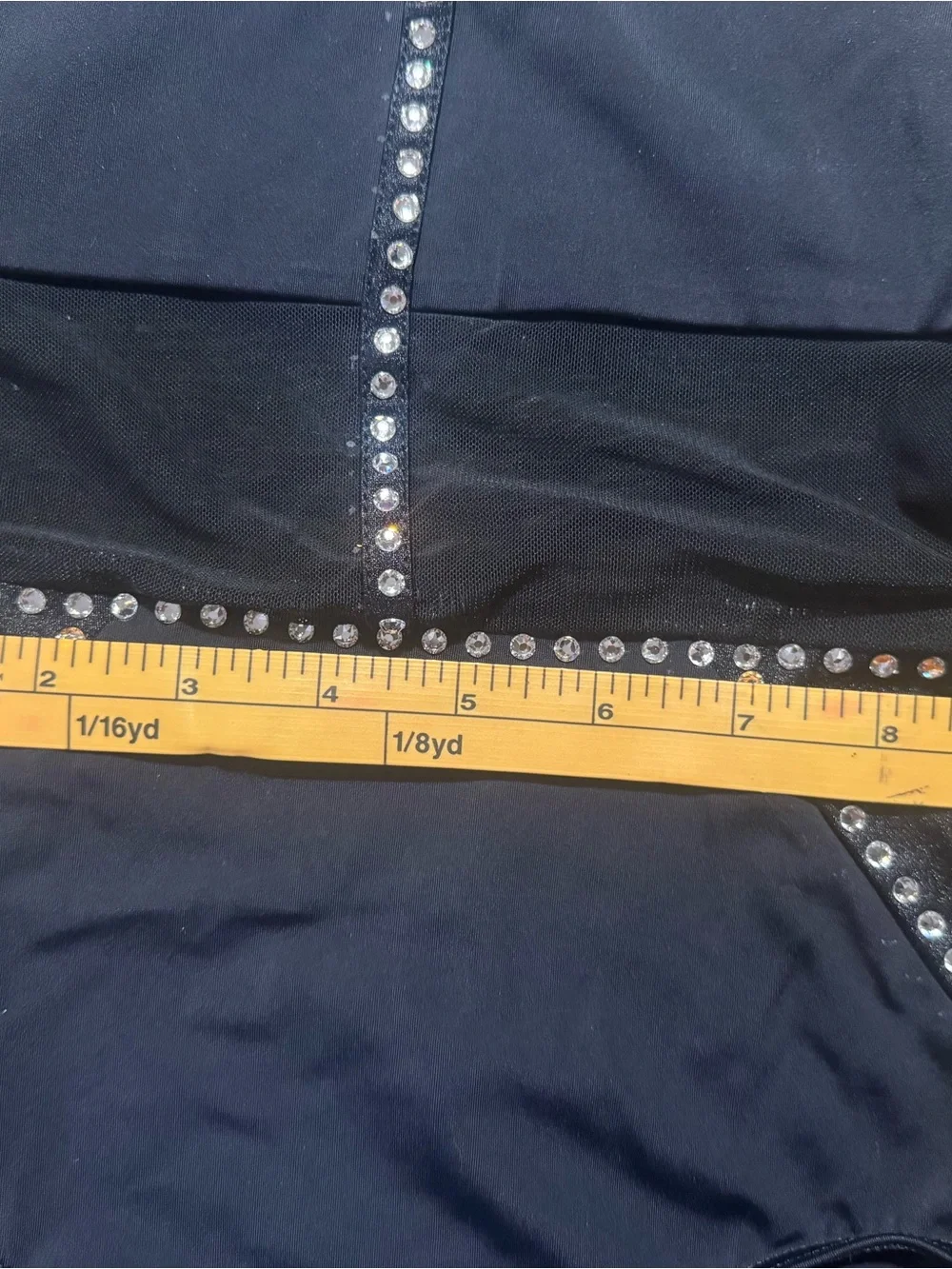 Swarovski Crystal embellished leotard